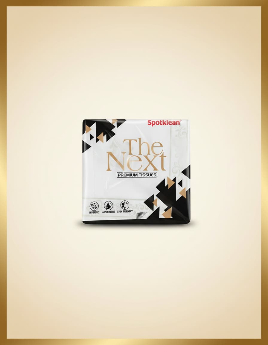 Premium 2-Ply Plain Paper Napkins 40×40 CM | Soft, Absorbent & Hygienic