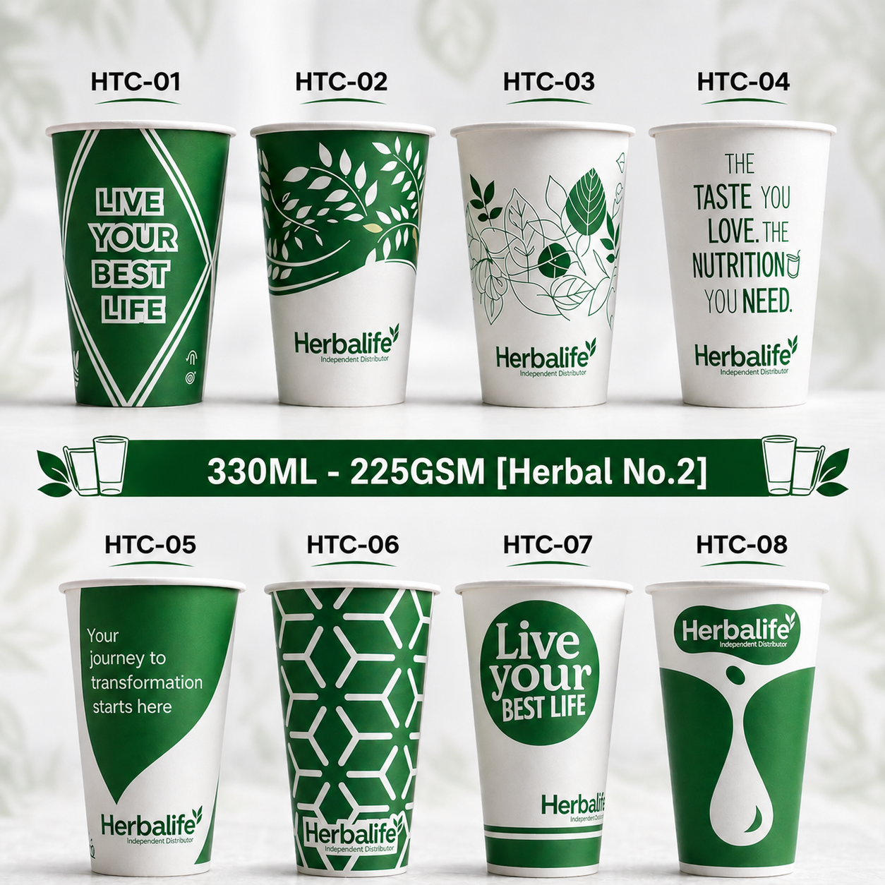 330ML-225GSM-PackOf50-Rs.100/-