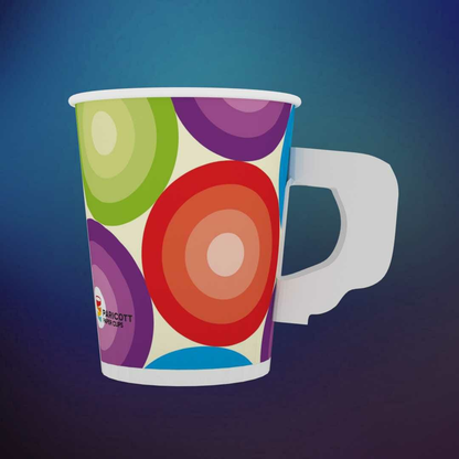 150ML Handle Cups - Pack of 50 Pieces