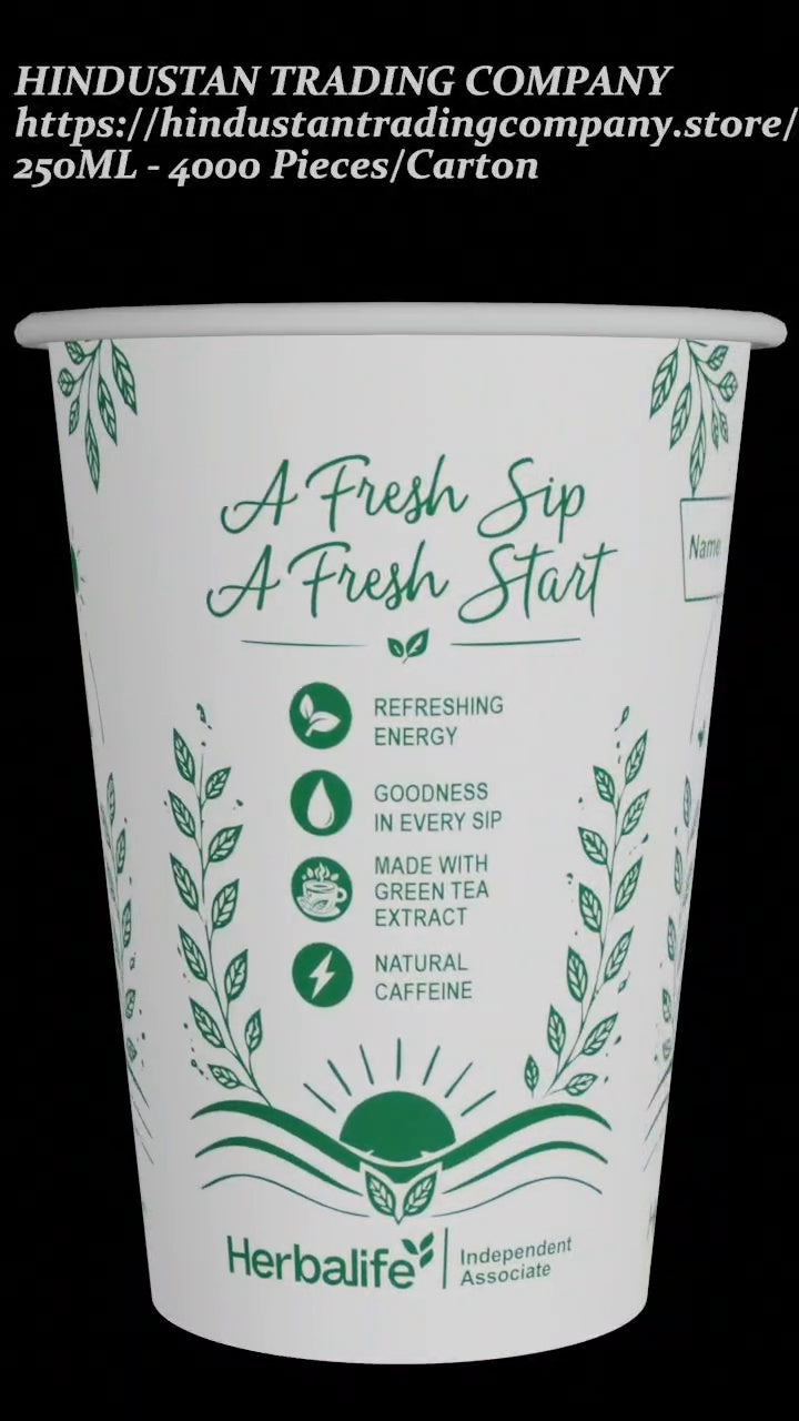 Afresh Party & Welcome Drink | 250ML | 250GSM | Spectra Glasses | 50 Count Pack