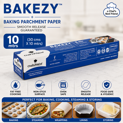 Chefsmart Baking Parchment Paper – 30cm × 10m | Non-Stick & Reusable