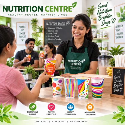 300ML Premium Paper Cups | 225 GSM & 240 GSM | Plain & Printed | 2000 Cups/Box