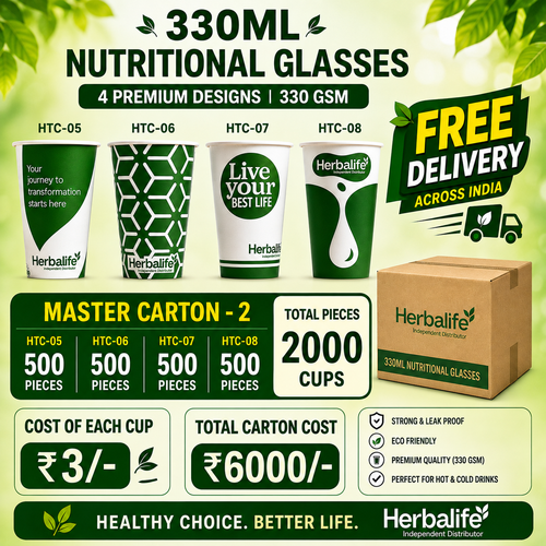 Master Carton – 2 | 2,000 Pieces | 330 GSM | 4 Designs HTC-5678