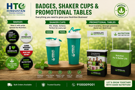 Herbalife Nutrition Motivation Badges – Set of 2 | Premium Quality | ₹25/- per Set | Bulk Orders Accepted
