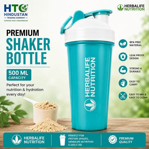 Premium 500 ML Shaker Bottles | BPA-Free, Leak-Proof &amp; Durable | Protein Shake &amp; Nutrition Bottles