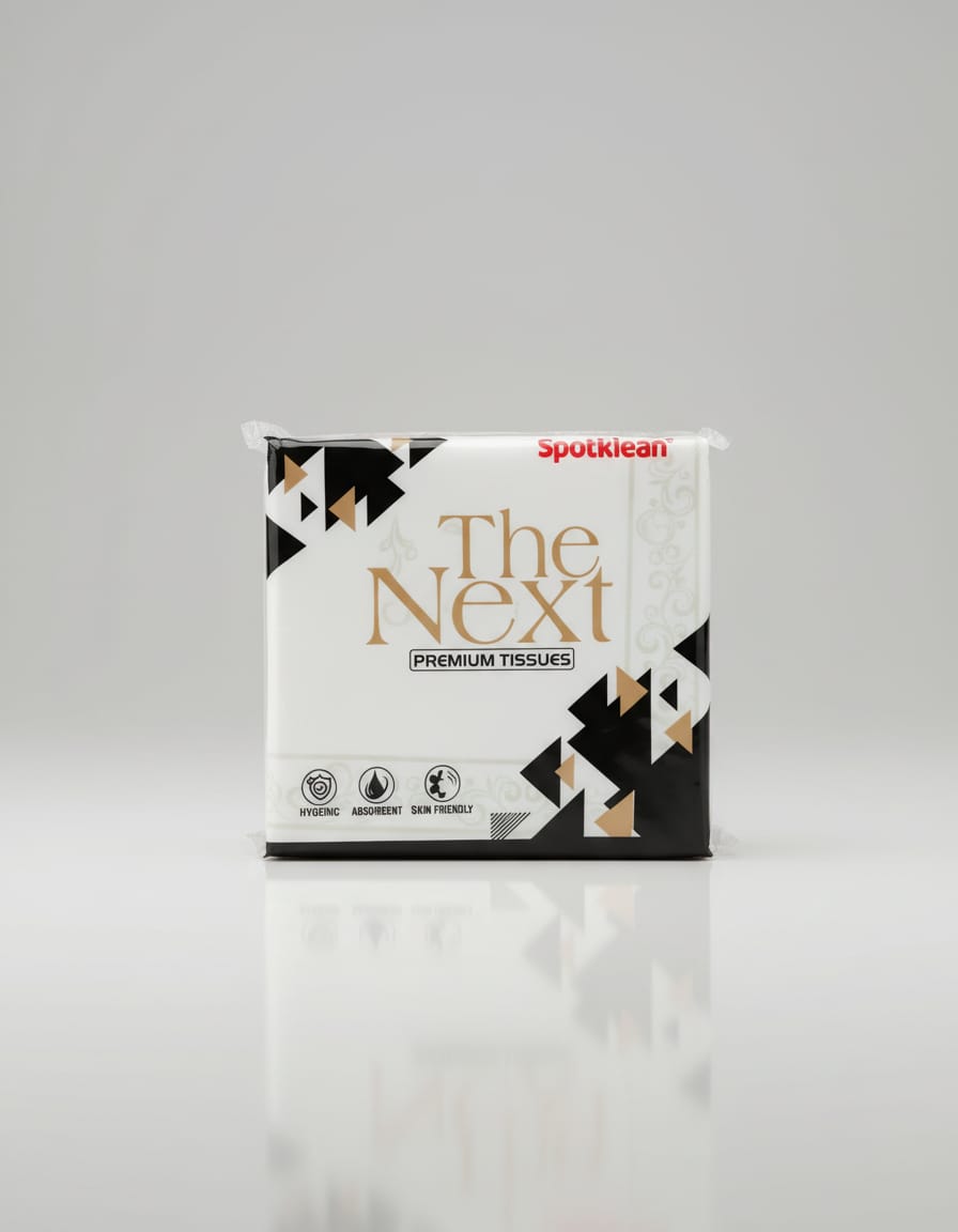 Premium 2-Ply Plain Paper Napkins 40×40 CM | Soft, Absorbent & Hygienic