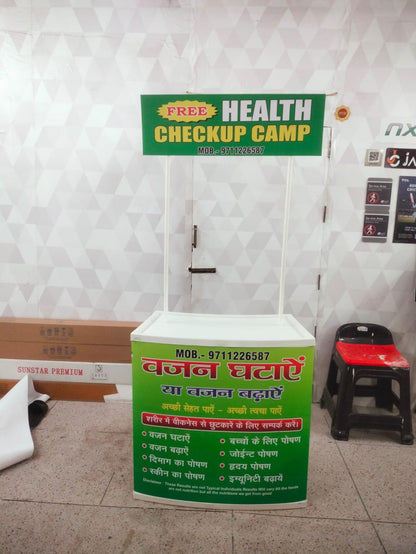 Herbalife Promotional Table with Shoulder Carry Bag | Portable Folding Display Table | Nutrition Club & Events