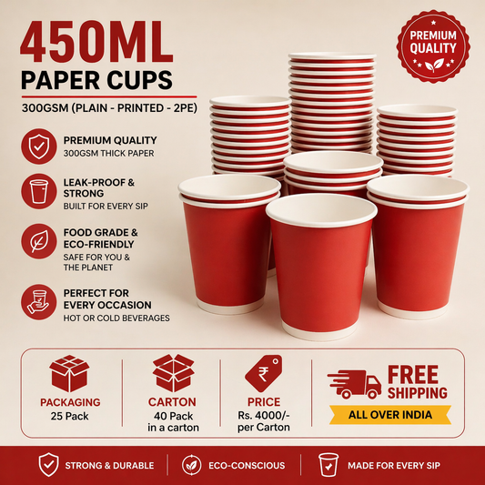 450ML - 300GSM - Pack Of 1000 Pieces