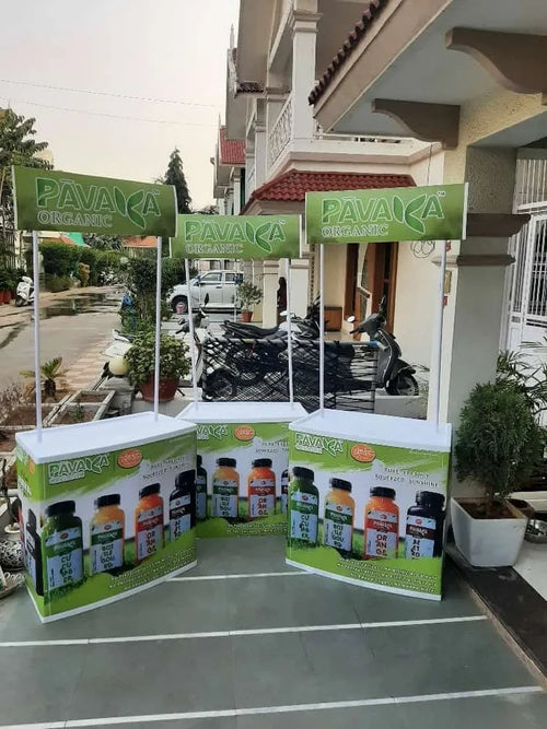 Herbalife Promotional Table with Shoulder Carry Bag | Portable Folding Display Table | Nutrition Club & Events