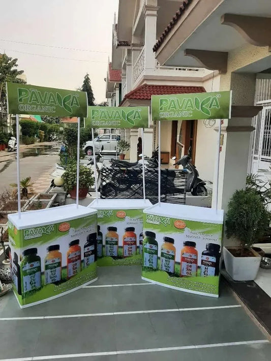 Herbalife Promotional Table with Shoulder Carry Bag | Portable Folding Display Table | Nutrition Club & Events